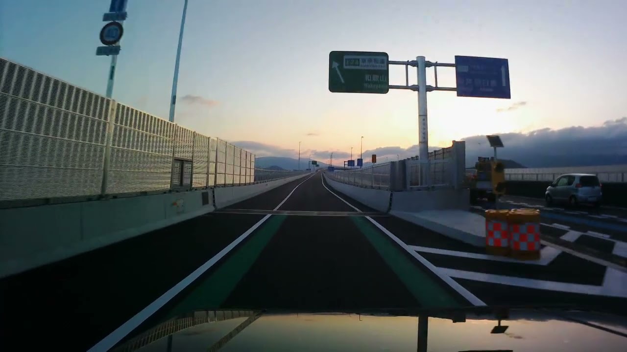 橿原高田インターを走ってみた#国道#自動車道#インターチェンジ