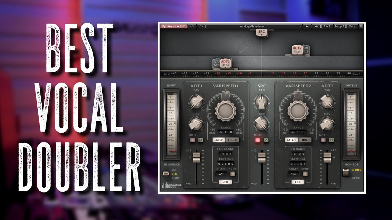 Waves Reel ADT Plugin - Best Vocal Doubler