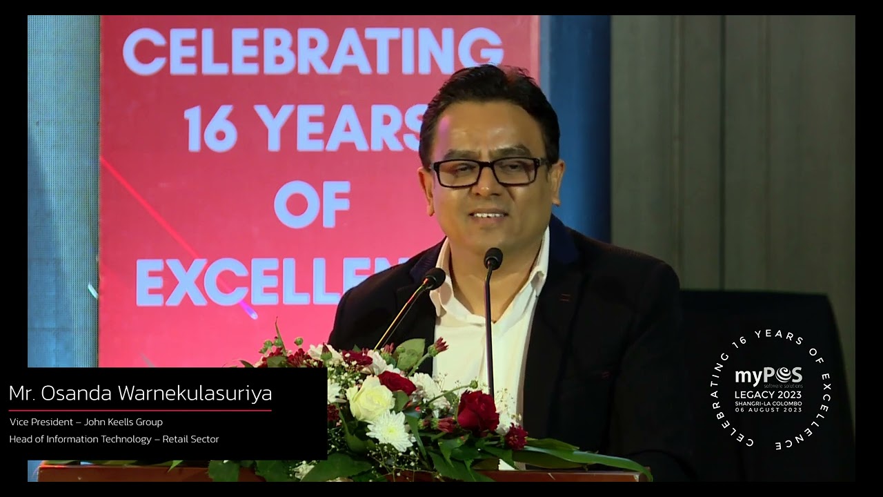 myPOS Legacy Client Spotlight: Osanda Warnekulasuriya | Vice President of John Keells Group