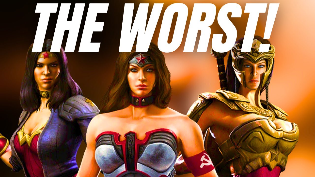 Рейтинг ВСЕХ персонажей Чудо-женщины | Injustice Gods Among Us 3.4.1 | iOS/Android