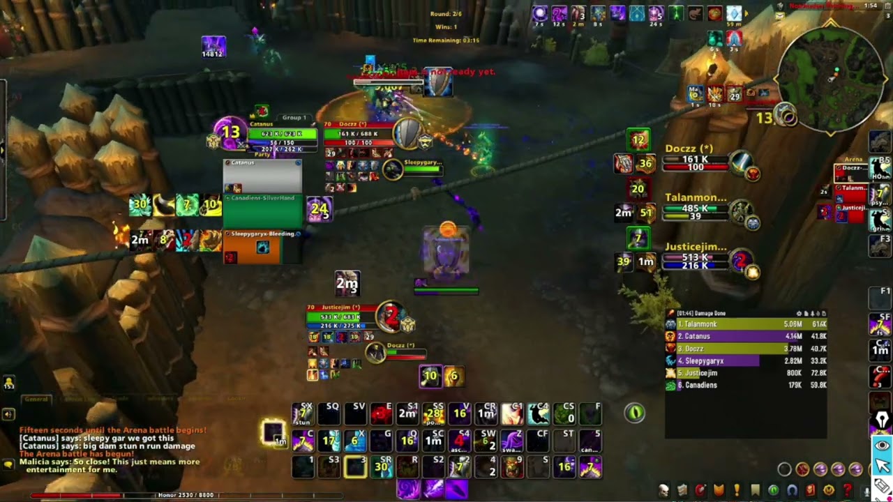 Shadow Priest Solo Shuffle vs Melee tips