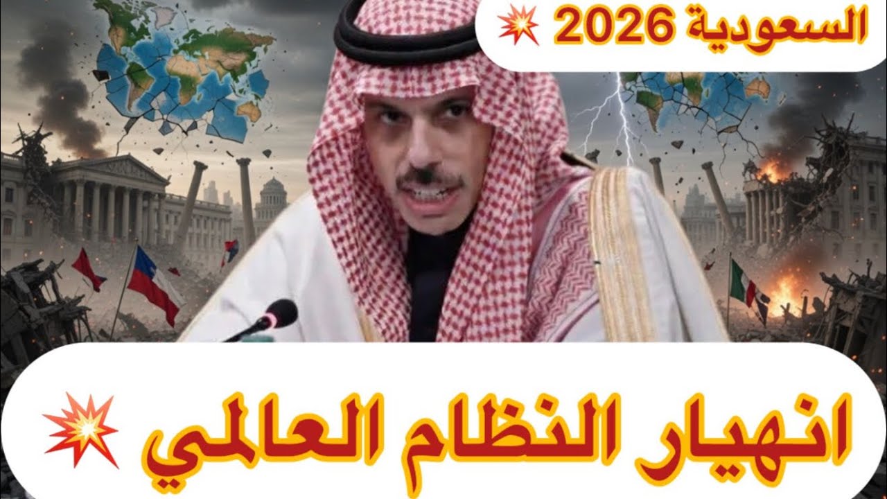 فيصل بن فرحان يكشف انهيار النظام العالمي القديم 2026 💥🔥