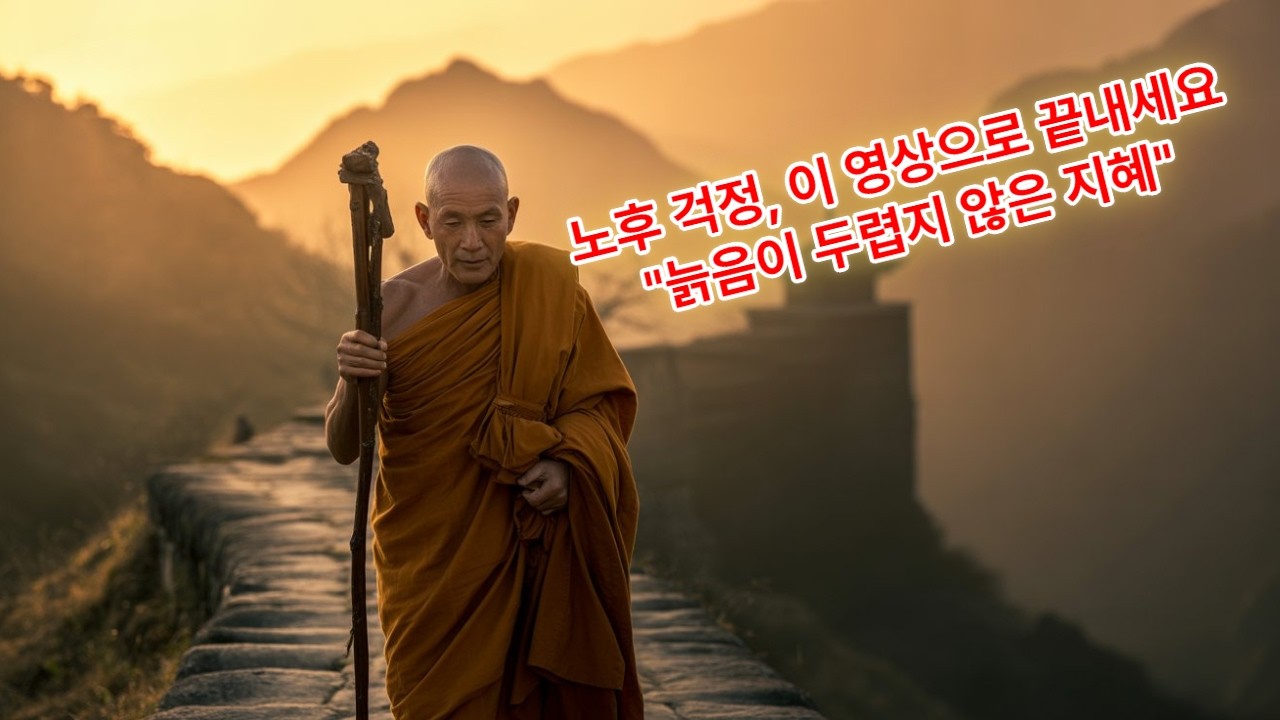 노후 걱정으로 앞날이 막막할 때, 불안을 용기로 바꿔주는 10분 (숫타니파타)