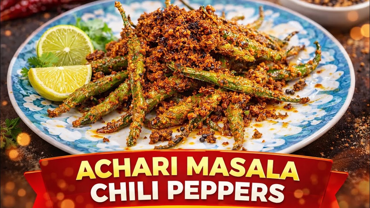 Instant Achari Mirch #recipe #cooking #mirchi #cookingvideo 