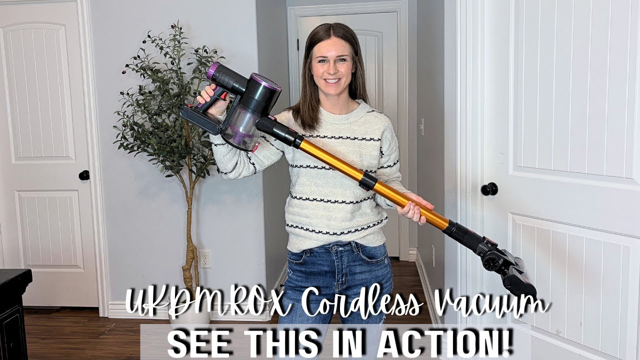 FULL REVIEW : UKDMROX Cordless Stick Vacuum 