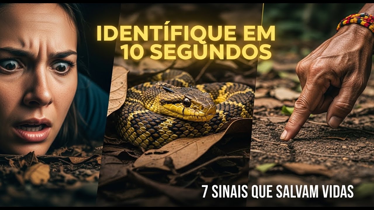Como identificar área de cobra em 10 segundos (Sinais da Mata)