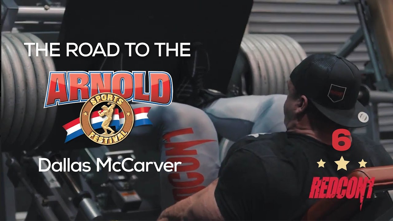 ROAD TO THE 2017 ARNOLD CLASSIC - DALLAS MCCARVER - EP.6 675LBS SQUAT