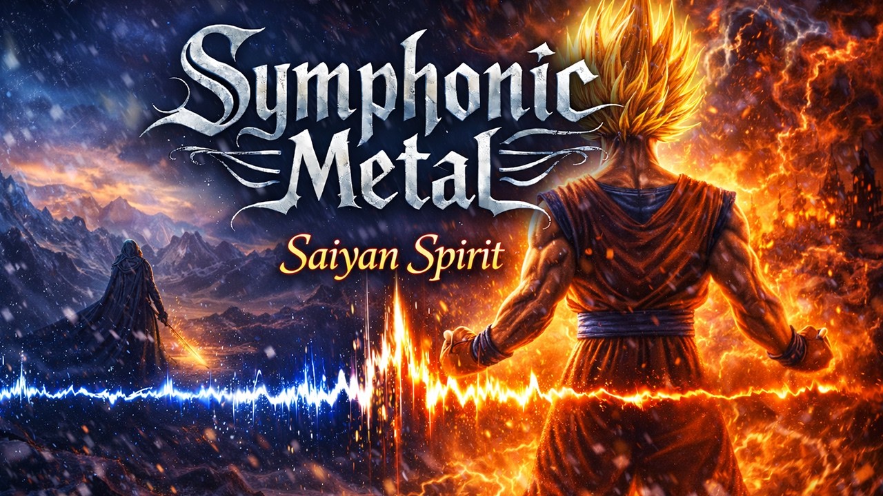 🎸 Saiyan Spirit (Официальный музыкальный видеоклип) - Эпический симфонический пауэр-метал гимн