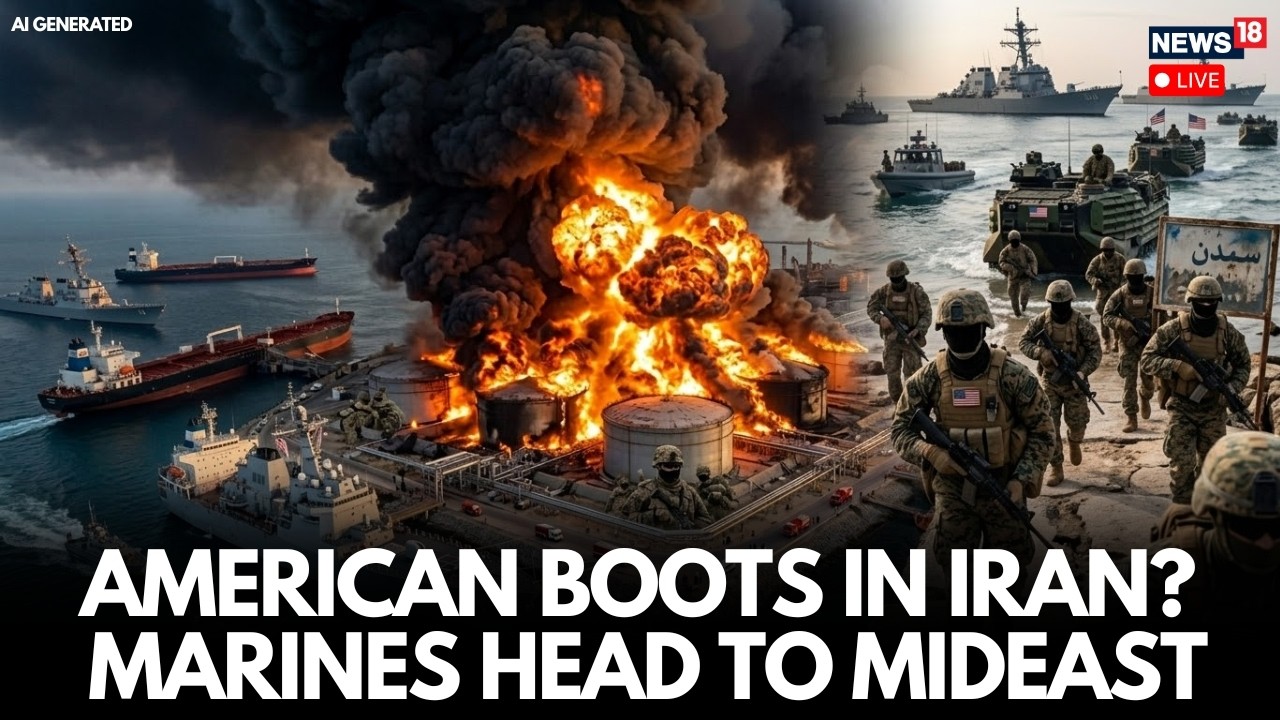 Iran US War LIVE | US Marines Move Toward Middle East Amid Tensions, Fear Grow Of US Military | N18G