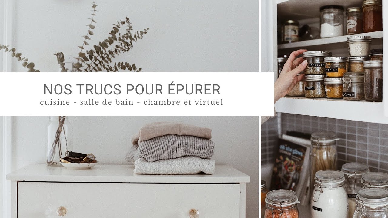 Nos trucs pour épurer pour la nouvelle année!