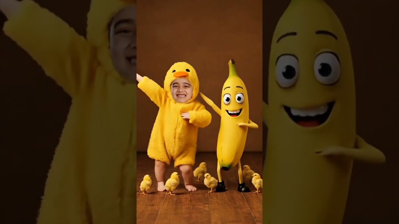 🐔 Chicken Banana 🍌 #funwithai #shortfeed #thekidwholoveseverything