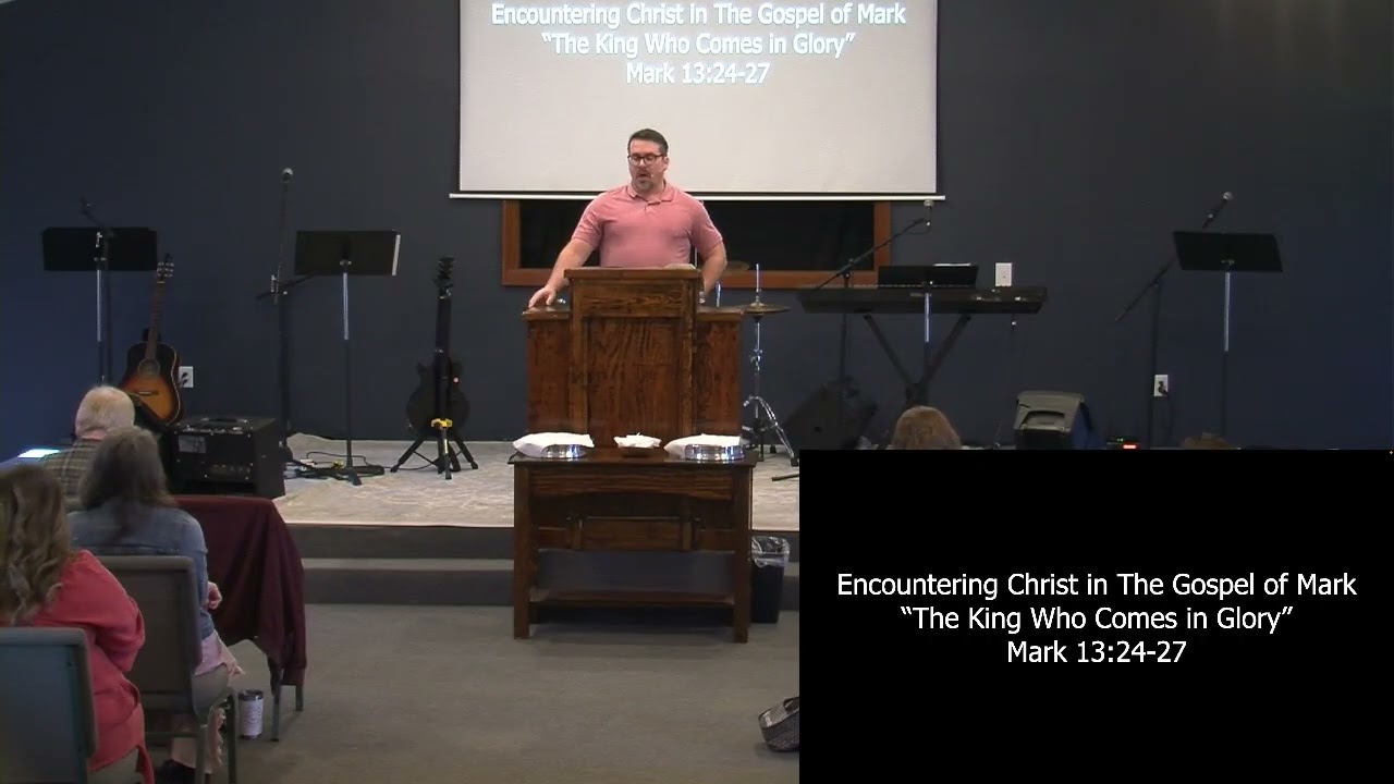 The King Who Comes in Glory | Mark 13:24-27 | 2/8/26 | Brice Holbrook [HD]