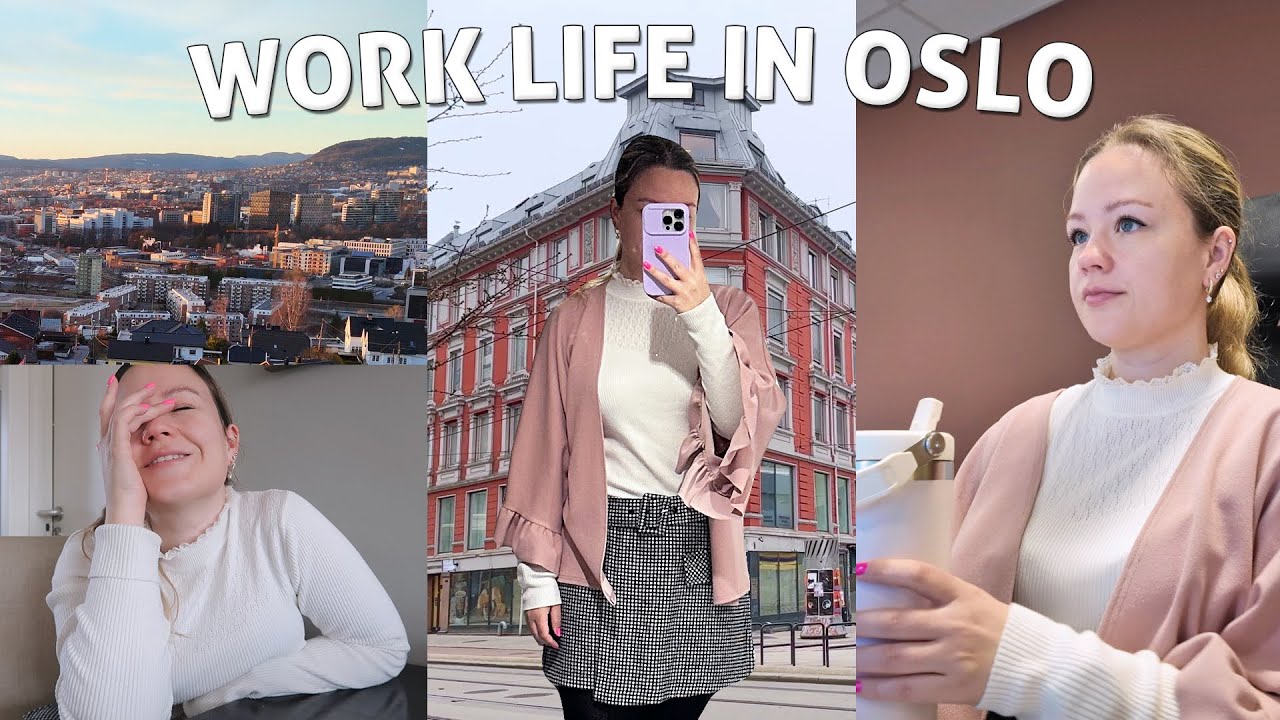 Day in the Life: Working a 9-5 Office Job in Oslo, Norway | Corporate Work Vlog
