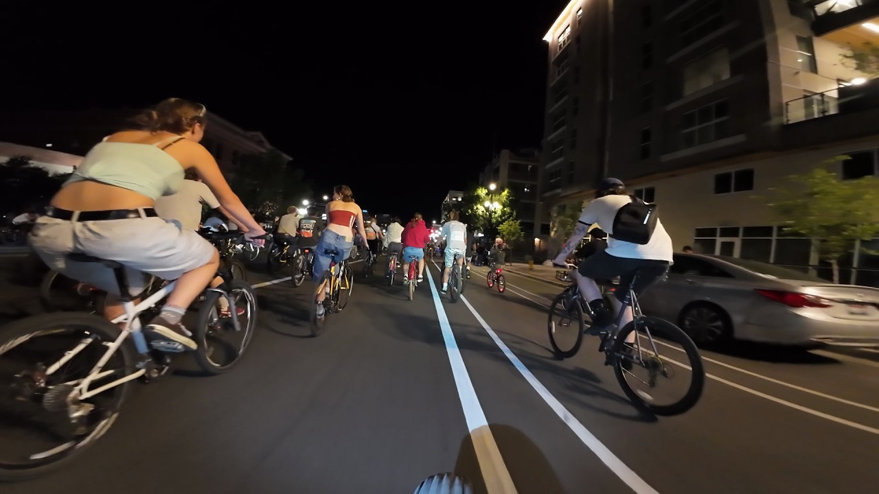 999 Ride SLC, 2025, w22, 1-TS7E-F | Bicycle POV NightRide RideOut TakeOver BikeLife CriticalMass