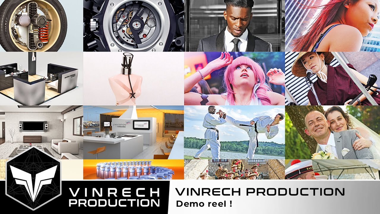 VINRECH 3D - Demo Reel 2018 - Audiovisual Production