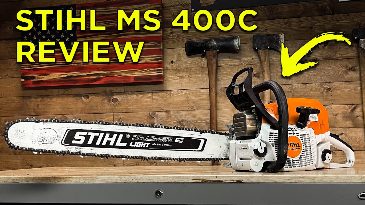 Hands on Review of The Stihl MS 400c!