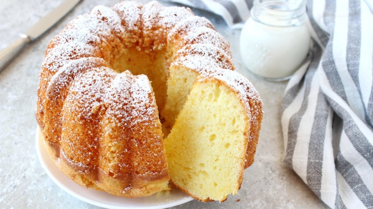CIAMBELLONE ALLO YOGURT SOFFICISSIMO - Ricetta facilissima e super collaudata
