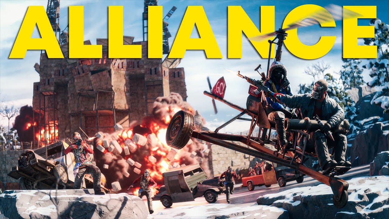 Raiding A CLAN Alliance - Rust