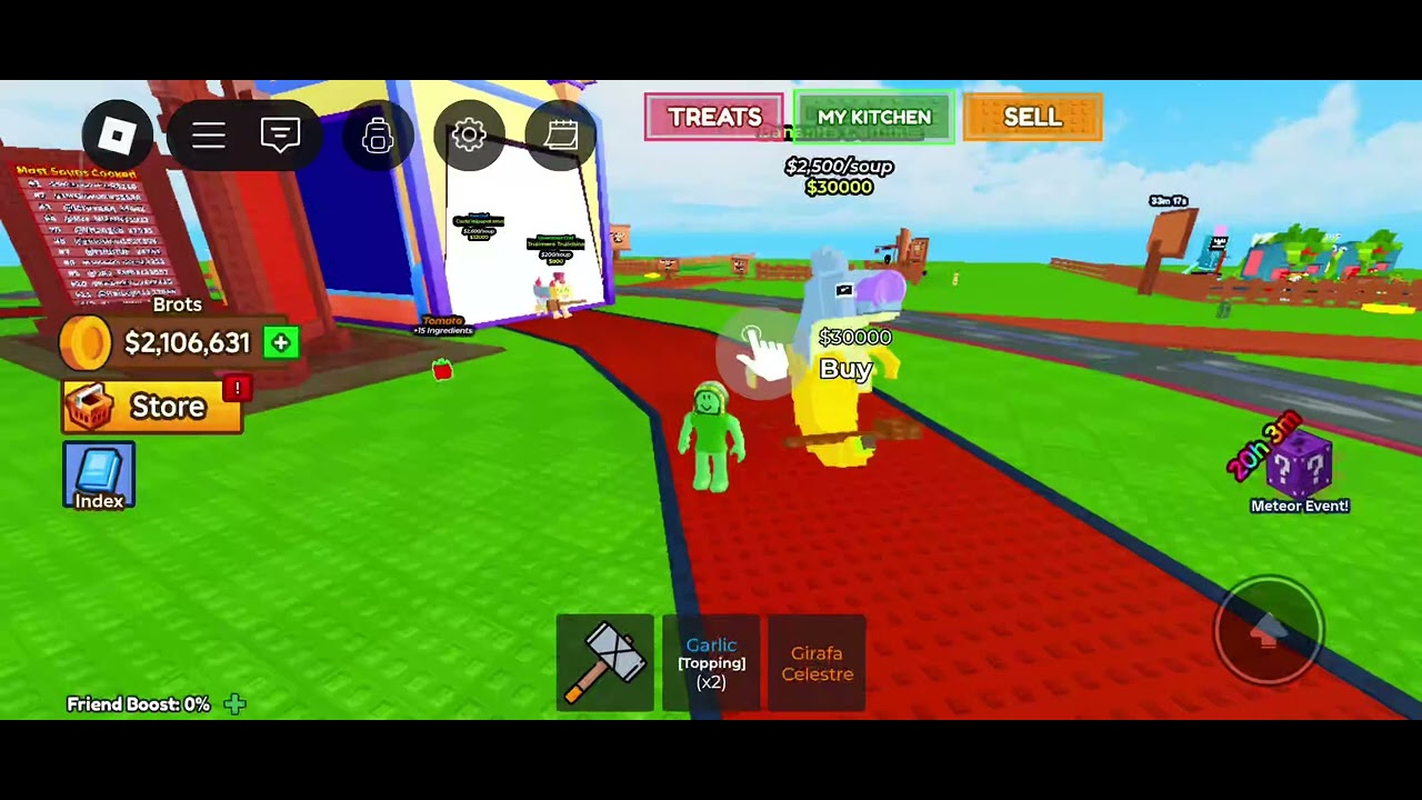 #Cook Brainrot  Roblox Games