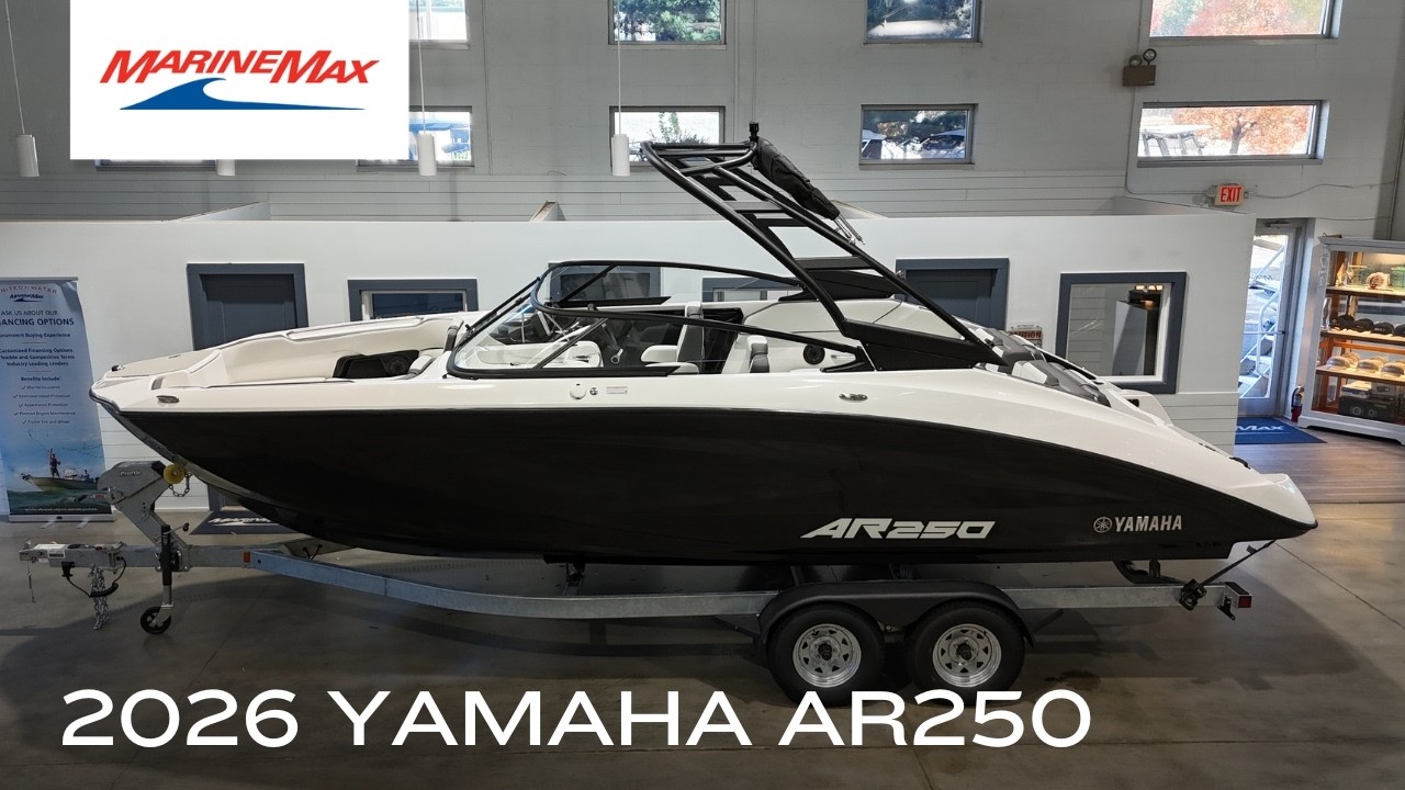 2026 Yamaha AR250 | Available Now at MarineMax Lake Norman