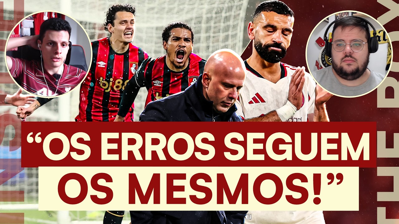LIVERPOOL PERDE NO ÚLTIMO SEGUNDO E PSEUDO DESABAFA! ANÁLISE DE BOURNEMOUTH 3X2 LIVERPOOL