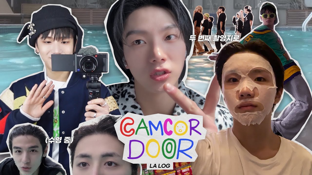 CAMCORDOOR l BOYNEXTDOOR in LA 🇺🇸 행복 가득했던 순간들 🕺🎥🏊🛒🥰 