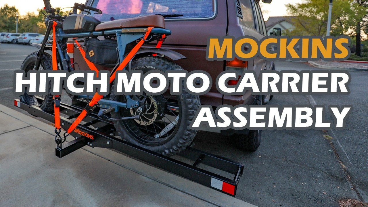 Affordable E-Bike Rack - Mockins Hitch Motorbike Carrier