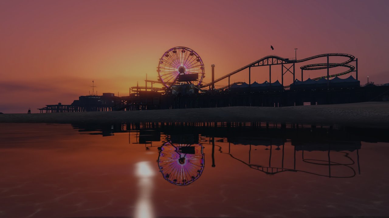 Del Perro Pier | GTA V Beach Ambience