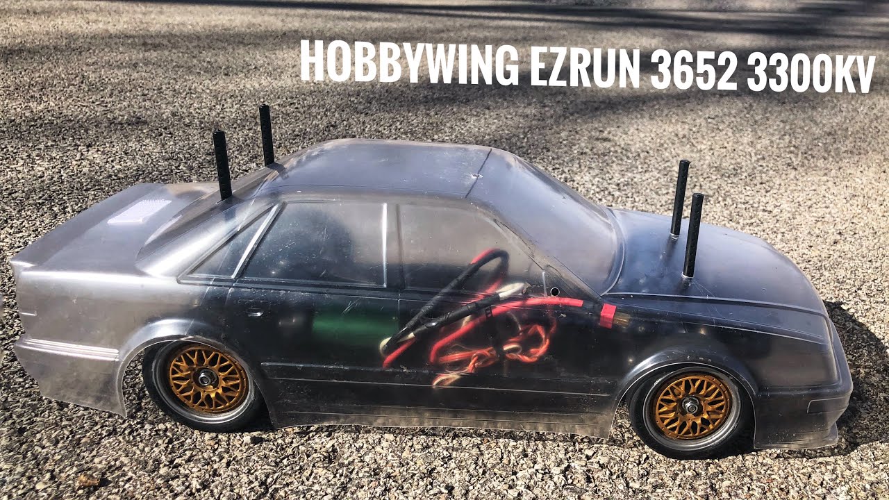 TT-02 Speed Run W/ Hobbywing EZRUN 3652 Motor 3300kv
