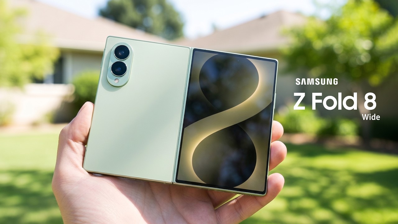 Samsung Galaxy Z Fold 8 (Wide) - Every Color Revealed! WOW