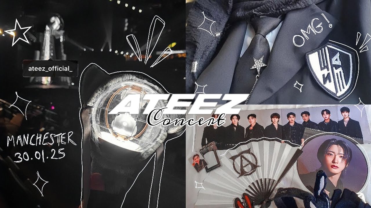 ATEEZ Towards The Light Concert & Pop-up [MANCHESTER]