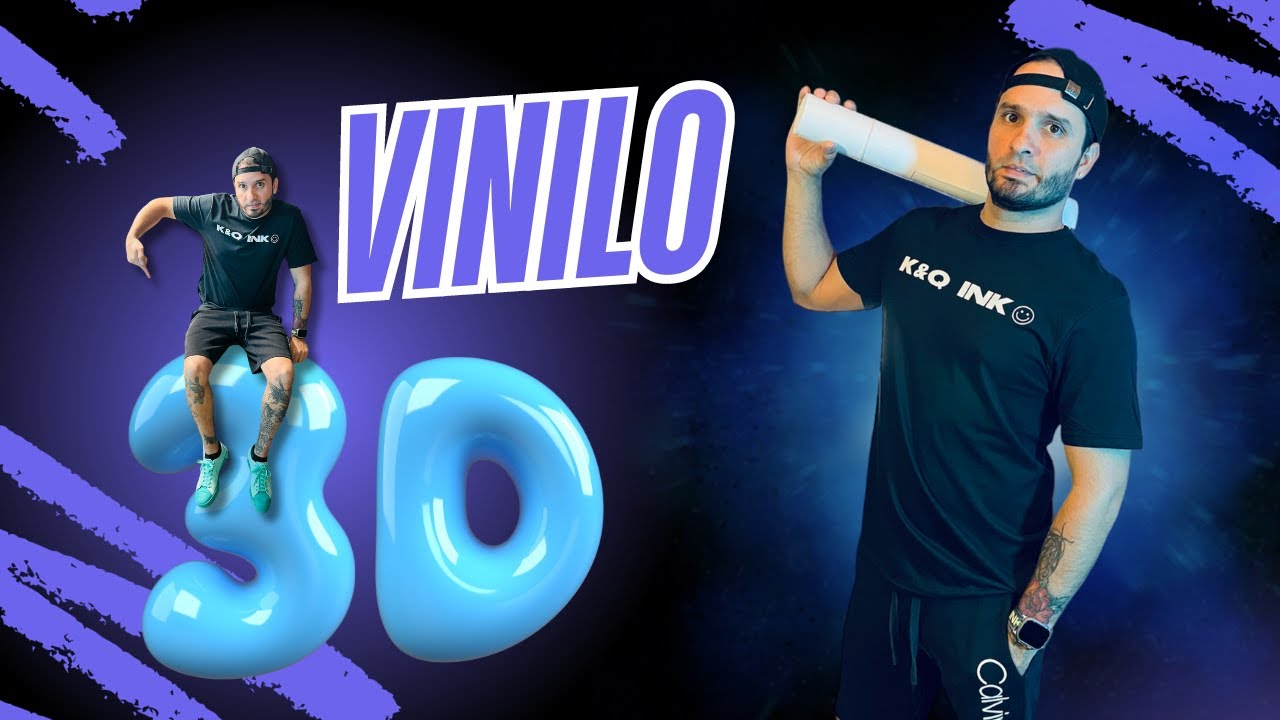 increíble vinilo textil 3D te enseño como usarlo