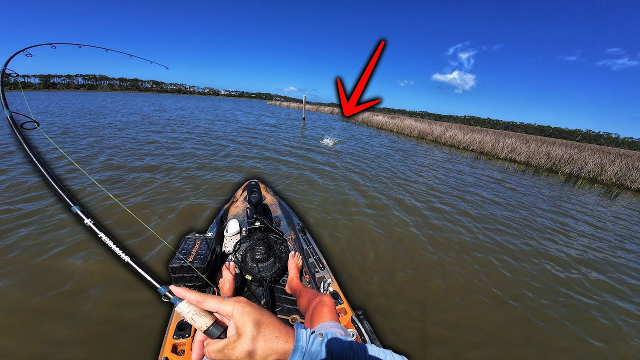 The MARSH Was LOADED With These HARD FIGHTING Fish! - [Redfish On Artificial Lures]