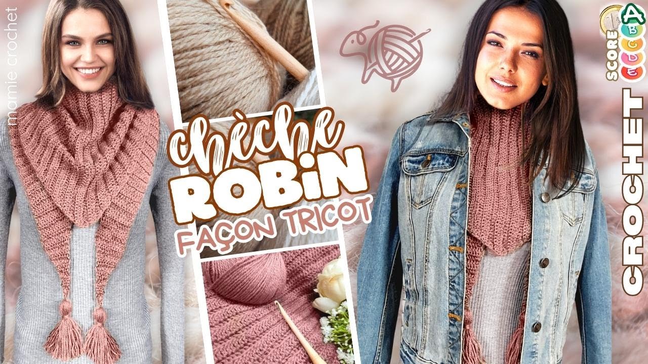 💖 DIIFICILE DE TROUVER PLUS SIMPLE ET PLUS RAPIDE CHECHE ROBIN 😍  𝐂𝐑𝐎𝐂𝐇𝐄𝐓 🧶 𝐓𝐔𝐓𝐎  @𝐌𝐚𝐦𝐢𝐞𝐂𝐫𝐨𝐜𝐡𝐞𝐭