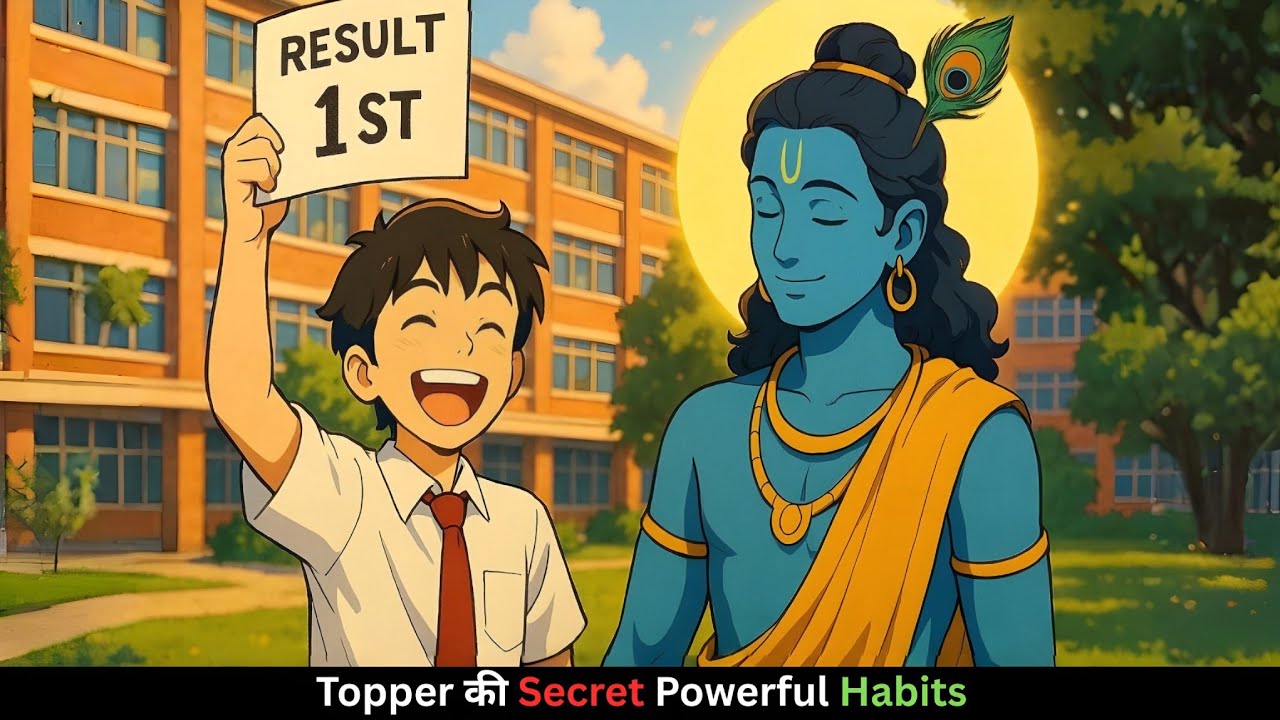 Topper's Secret Daily Habits Revealed! #krishnawisdom