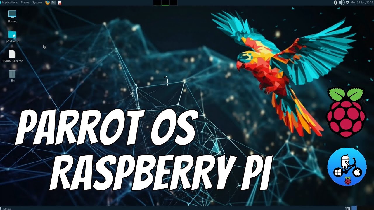 Parrot OS &mdash; лучше, чем Kali Linux? Raspberry Pi