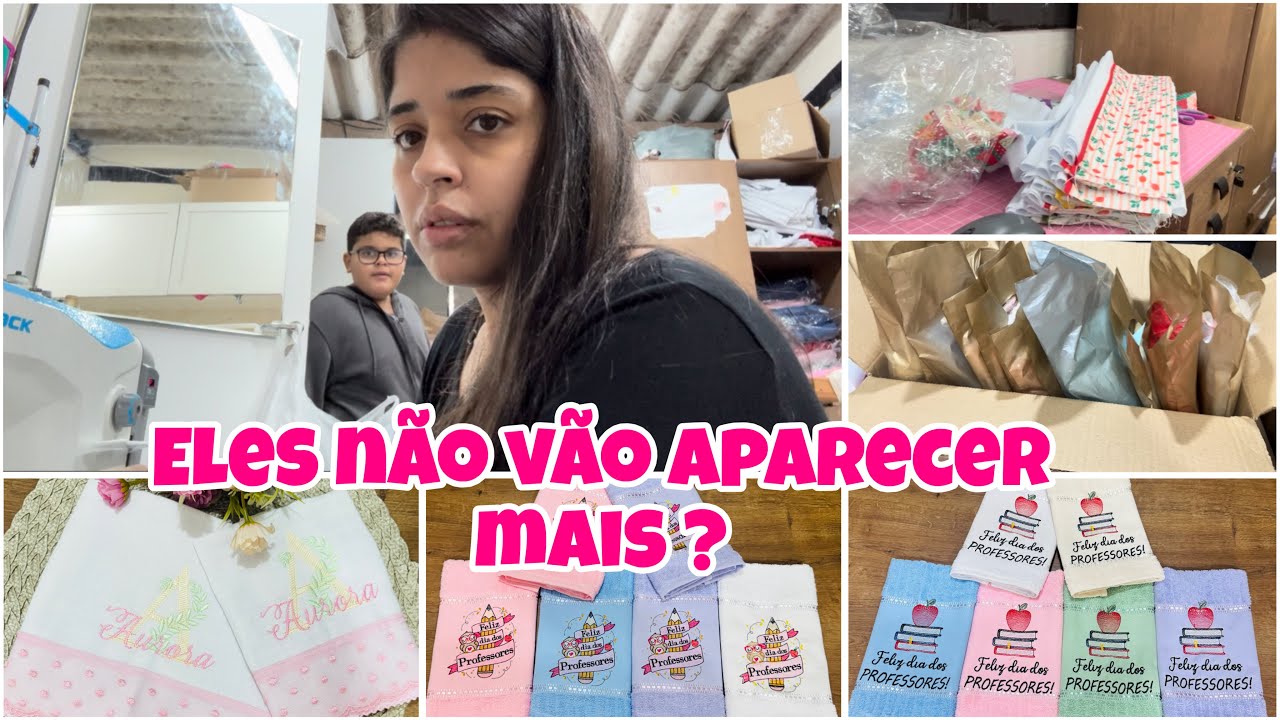 Mais um final de semana comigo 😍tudo o que eu consegui fazer , aqui saiu muitas toalhas bordadas♥️