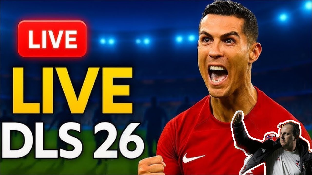 ao vivo no dream liegue soccer 26 com escritos #dls26