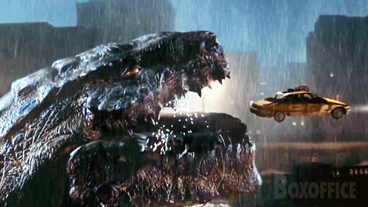 Eles precisam escapar da boca do Godzilla 🔥 4K