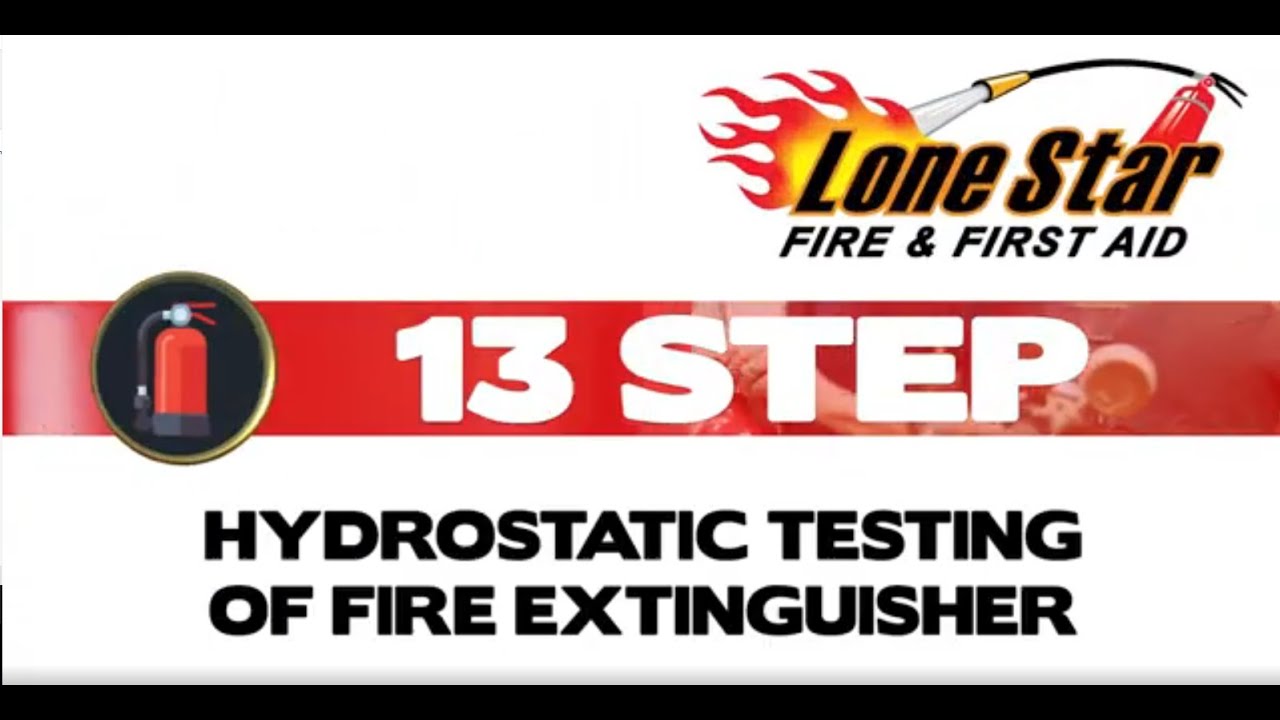 WHAT IS A HYDROSTATIC TEST / HYDRO TEST ON A FIRE EXTINGUISHER