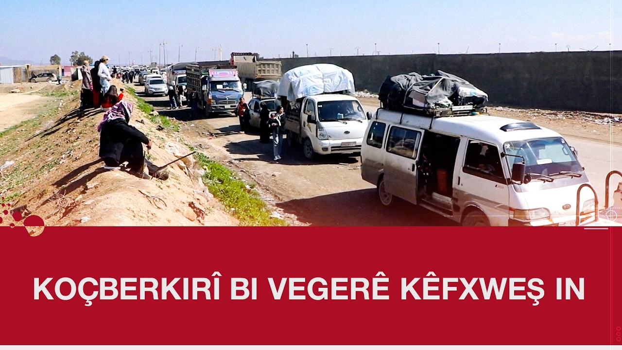 400 malbatên koçberkirî ji Cizîrê vedigerin Efrînê