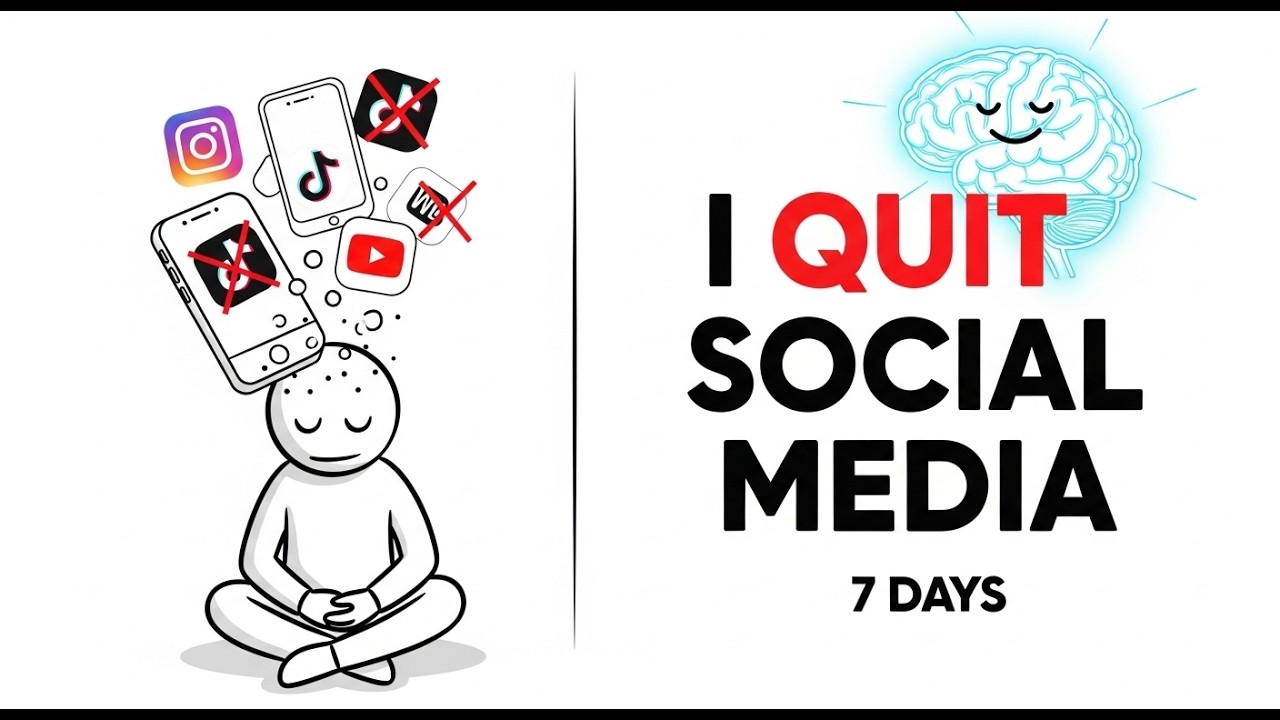 I Deleted Social Media for 7 Days — No Instagram. No TikTok I HabitHatch