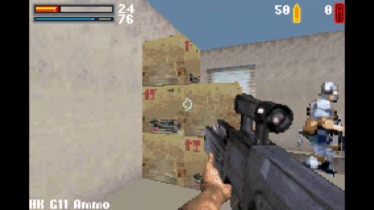 Ecks vs Sever - [GBA] - Ecks: Mission 5