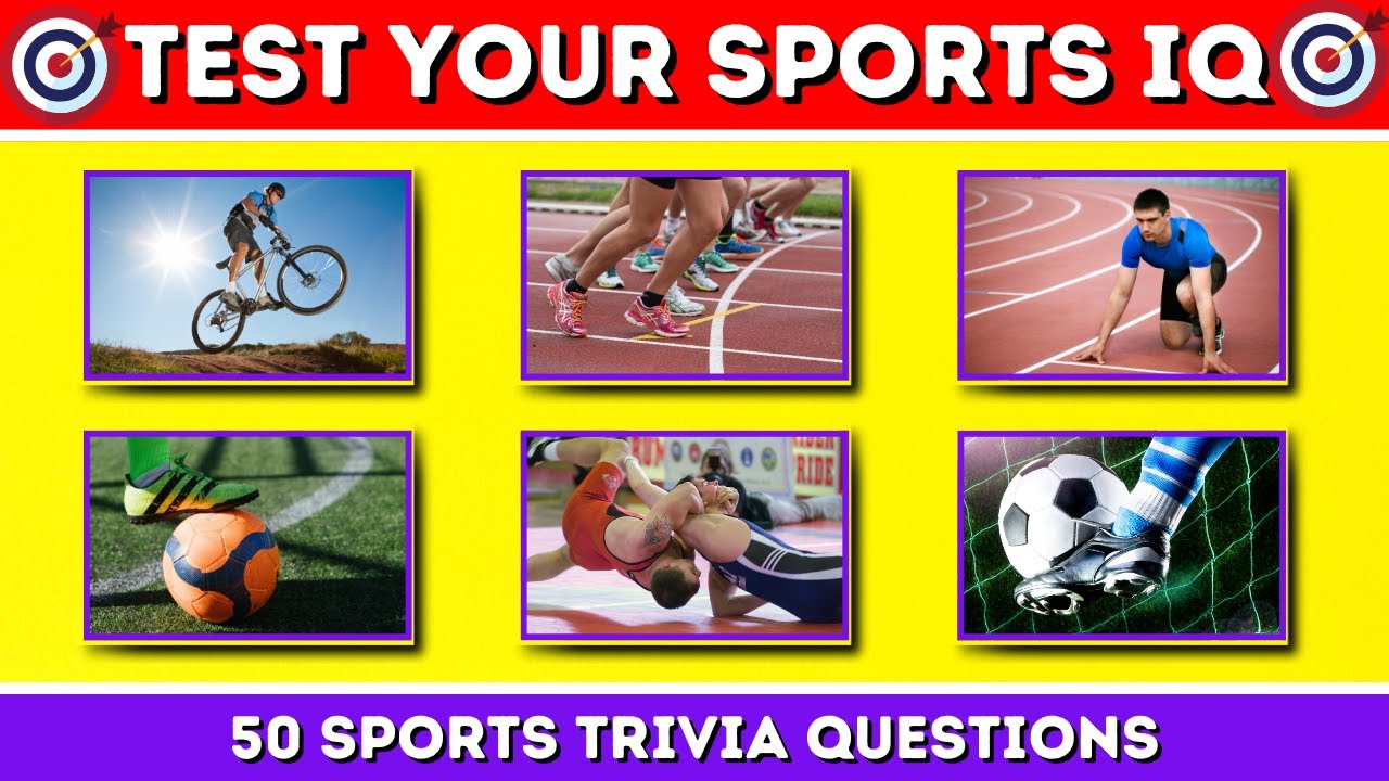 Test Your Sports IQ | 50 Sports Trivia Questions | Sports Quiz | Olympic Questions and Answer