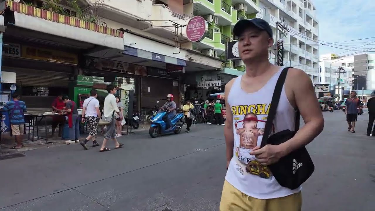Pattaya Soi Buakhao 9 00AM, Thailand - 4K 30FPS