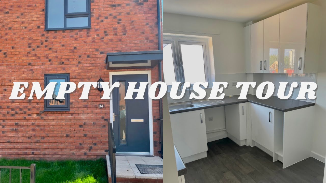 EMPTY COACH HOUSE TOUR!! our first family home🏡 | 2 Bedroom new Build