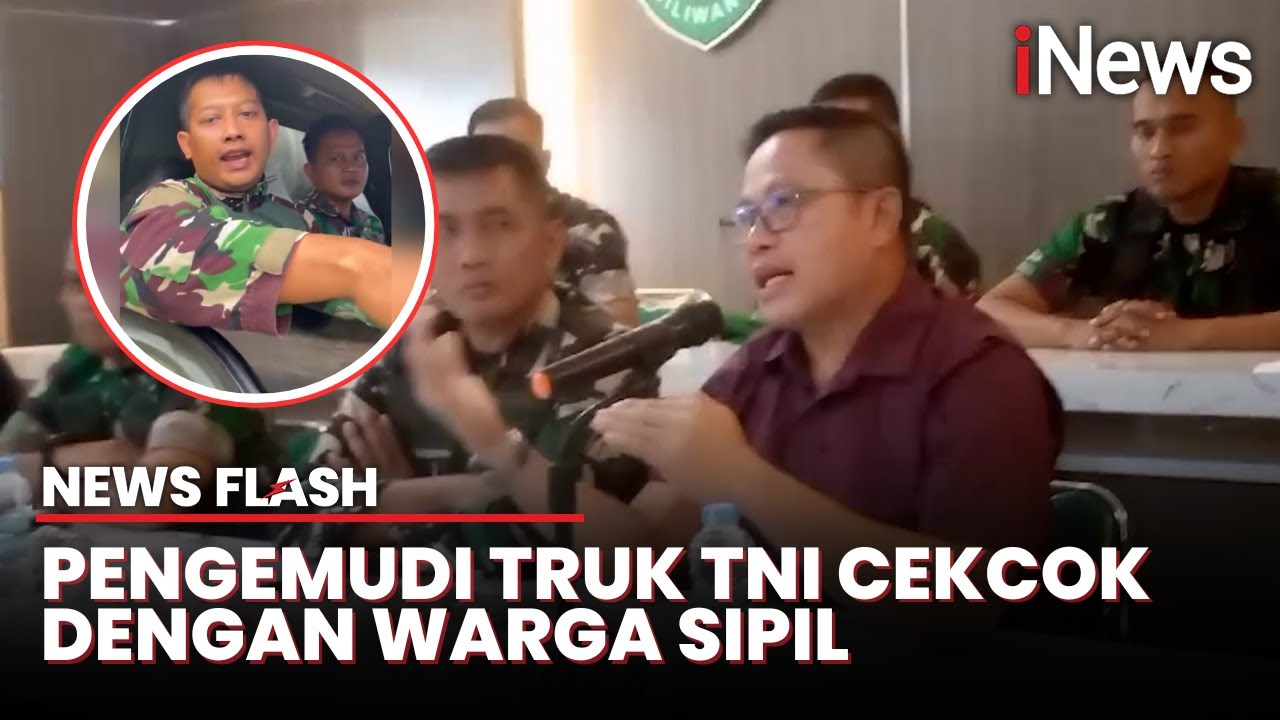 Viral Pengemudi Truk TNI Tabrak Warga hingga Cekcok dengan Pengemudi, Korem Bogor Klarifikasi