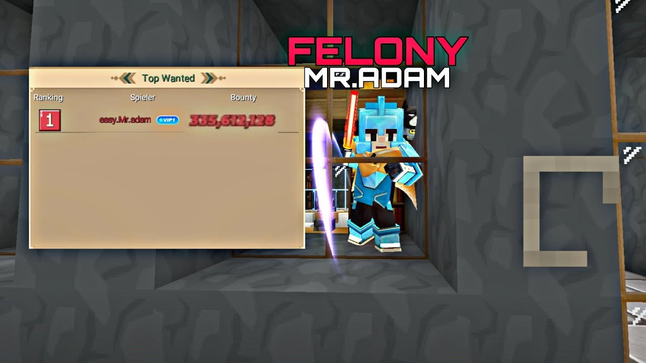 Trying To Kill The Top 1 Felony Player In JailBreak! BlockMan Go - JailBreak!
