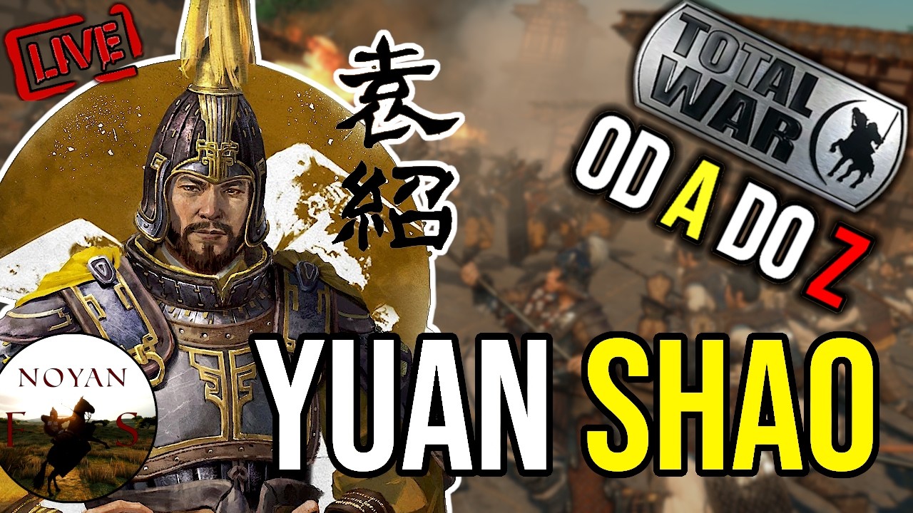 CZY TURECKI INTERNET DA RADĘ? xd | YUAN SHAO | Total War od A do Z | Stream🔴