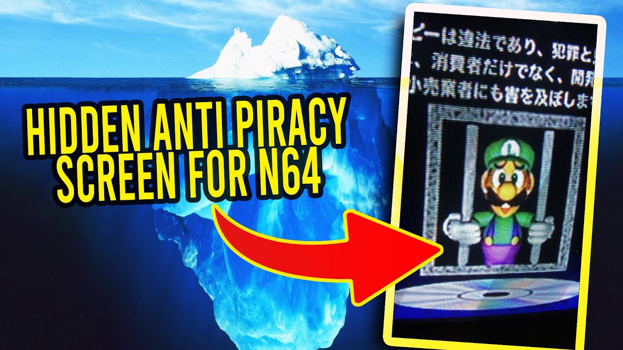 Disturbing Anti-Piracy Screens In Video Games Iceberg (Explained)